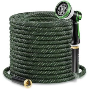 50英尺三层(轻便/多功能喷嘴花园水管) 70%OFF