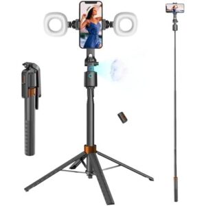 70 英寸 自动面部追踪手机三脚架 360 度旋转 50%OFF