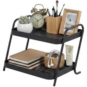 双层可调节桌面收纳架 78%OFF