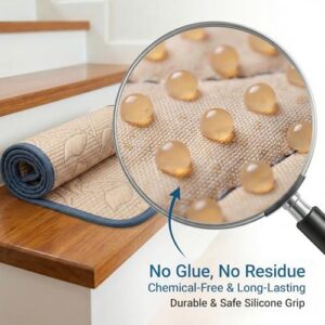 厚垫硅胶底木阶防滑垫(15片) 51%OFF