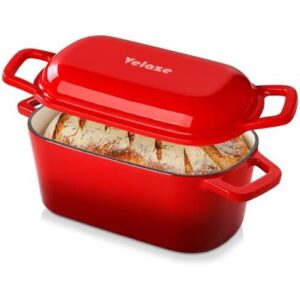 3.6QT(珐琅铸铁/耐500°F)面包烤锅 50%OFF