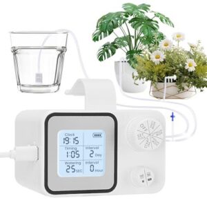 自动浇水设备，带可编程定时器和LED显示屏 50%OFF