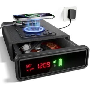 带无线充电的生物识别智能枪盒 62%OFF