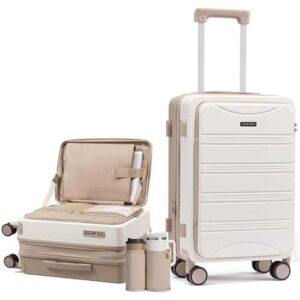 LOVEVOOK 型号行李箱，尺寸为 22×14×9 英寸，经航空公司认证合格 50%OFF