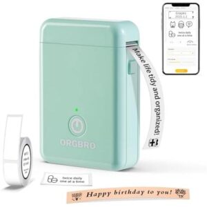 便携式蓝牙标签打印机（含标签带） 59%OFF