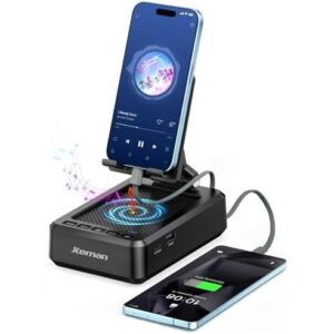 杰特曼蓝牙手机支架兼扬声器，内置线缆 56%OFF