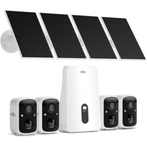 4路太阳能无线监控套装 50%OFF