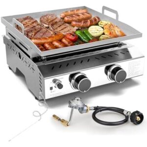 不锈钢(双灶16000BTU便携烤炉) 50%OFF