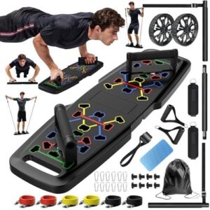 MQRW Push Up Board/20件居家健身套装 53%OFF
