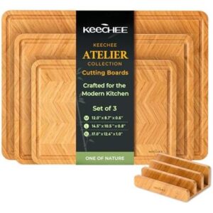 双面(竹制带汁槽/手工奢华)砧板 70%OFF