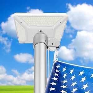 LED太阳能旗杆灯 50%OFF