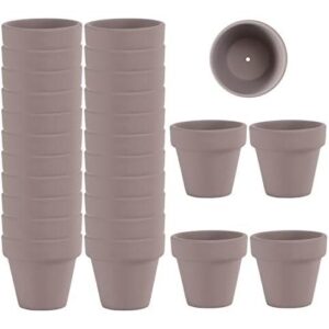 27个(2.1寸迷你陶土多肉花盆套装) 50%OFF