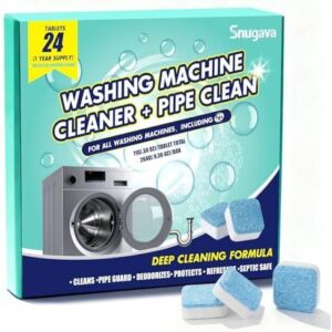 Washing Machine/24片深度清洁除垢片 65%OFF