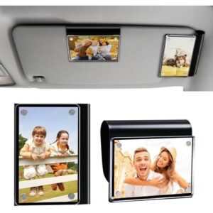 2件套(磁吸/高清)车载遮阳板照片夹（可放家人/宠物/旅行照） 30%OFF