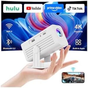 便携(4K/WiFi蓝牙/自动校正)智能投影仪 50%OFF