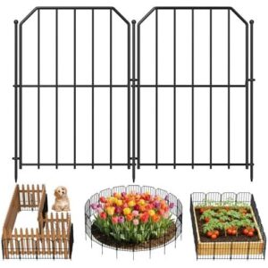 Goovilla/10件10ft防锈花园围栏 52%OFF