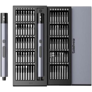 80合1/5扭矩电动螺丝刀套装 66%OFF