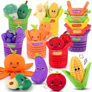 Baby Toys/15件蒙氏果蔬感官玩具 54%OFF