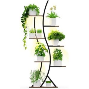 60寸(7层S形带灯植物展示架) 49%OFF