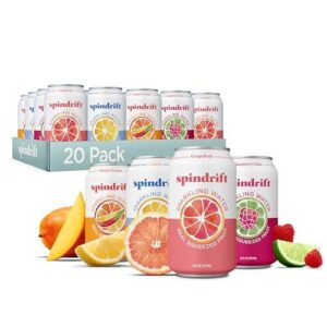 Spindrift/20罐4味真果气泡水 43%OFF