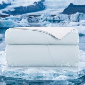 Topcee 双人尺寸凉感被子（60"x90"）——为爱出汗的热睡者设计的持久冷感睡垫50%OFF