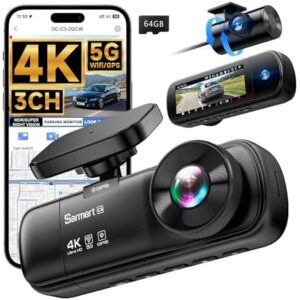 行车记录仪(4K+双1080P/5GWiFi) 65%OFF