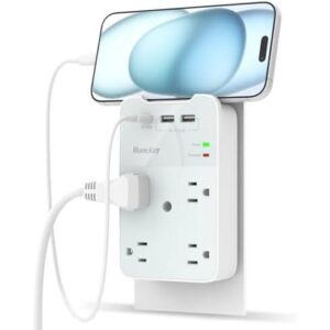 Huntkey/5插位+3USB浪涌保护器 50%OFF