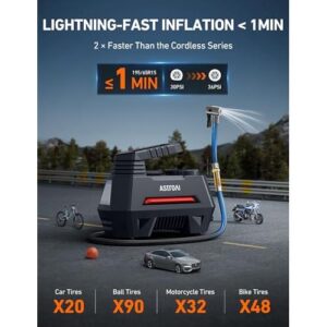 AstroAI轮胎充气器便携式空气压缩机 47%OFF