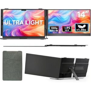 Laptop Screen Extender/14寸便携双屏显示器 50%OFF