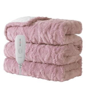 50"x60" 粉色电热保暖毯 69%OFF