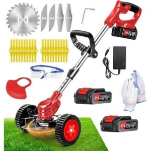 三合一(21V锂电/四刀头)无线割草机 35%OFF