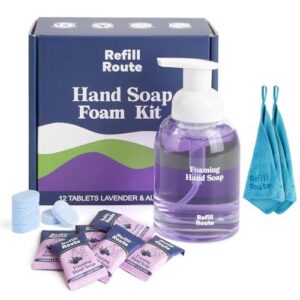 十二片(泡沫洗手液套装/含玻璃泵瓶) 47%OFF