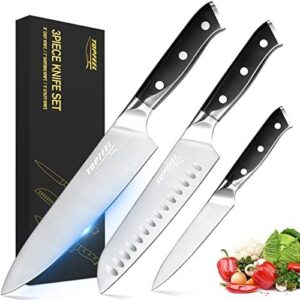 German Knife Set/3件高碳钢厨刀 50%OFF