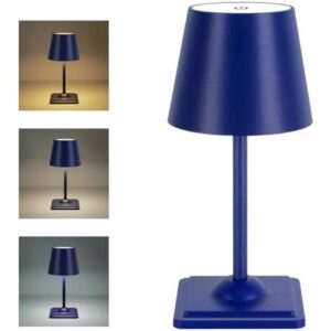 无绳三色可调充电台灯(1盏/蓝) 54%OFF