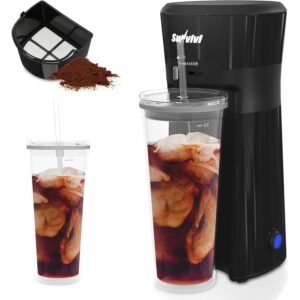 SUNVIVI 20盎司冰咖啡机用于研磨咖啡  -50%