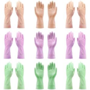 9双(耐磨防滑天然乳胶洗碗手套) 43%OFF