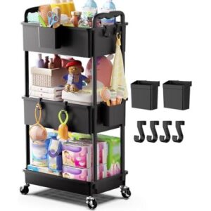 三层(带锁轮易组装婴儿尿布推车) 50%OFF