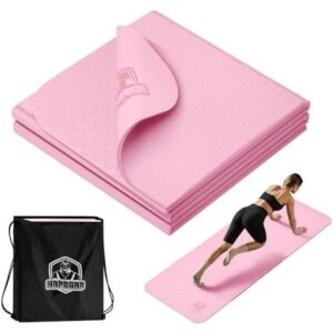 HAPBEAR防滑TPE折叠瑜伽垫 50%OFF