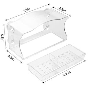 透明窗式(四吸盘/带水槽鸟屋) 50%OFF