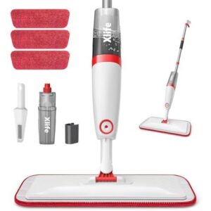 Xlife（3垫/红款干湿两用喷雾拖把） 50%OFF