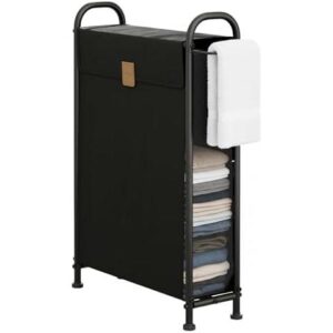 StorageWorks 细长洗衣篮带翻盖 50%OFF