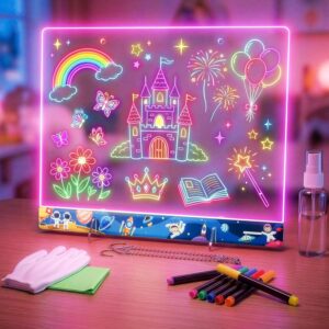 16英寸LumiBoard LED儿童绘图板——7种颜色和10种模式   -66%