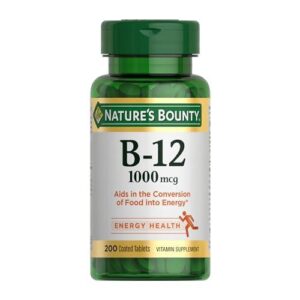 Nature's Bounty/200粒B12促代谢补剂 71%OFF