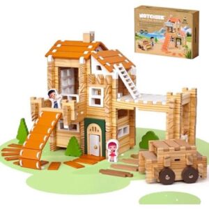 儿童(206块/木制积木套装) 50%OFF