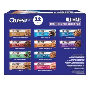 Quest Nutrition 终极混合装蛋白棒（12 支装） 37%OFF