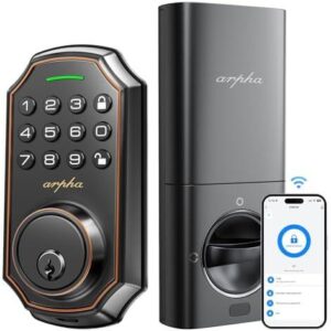 Arpha Door Lock/WiFi智能无钥语音控锁 50%OFF