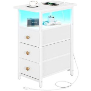 LED带充电站边桌 42%OFF