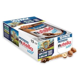 能多益(巧克力榛子酱+椒盐脆棒/10包装) 40%OFF