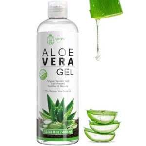 ABOTE 有机芦荟凝胶，由 99% 纯度的芦荟制成  55%OFF