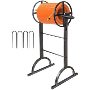 150英尺重型金属立式花园水管架 50%OFF